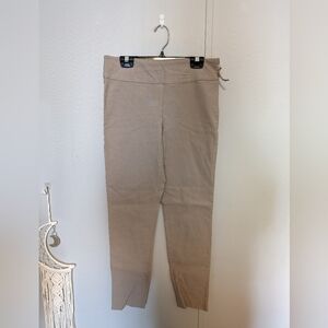 🔥 Le Chateau Beige Tapered Leg Dress Pants